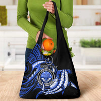 Personalised Chuuk FSM Culture Day Grocery Bag Hammerhead Shark Tattoo 2024 LT9 - Polynesian Pride