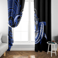 Personalised Chuuk FSM Culture Day Window Curtain Hammerhead Shark Tattoo 2024 LT9 - Polynesian Pride