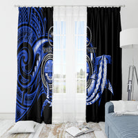 Personalised Chuuk FSM Culture Day Window Curtain Hammerhead Shark Tattoo 2024 LT9 - Polynesian Pride