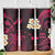 Hawaii Oahu Islands Pacific Plumeria Skinny Tumbler Pink Polynesian Tattoo