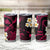 Hawaii Oahu Islands Pacific Plumeria Tumbler Cup Pink Polynesian Tattoo