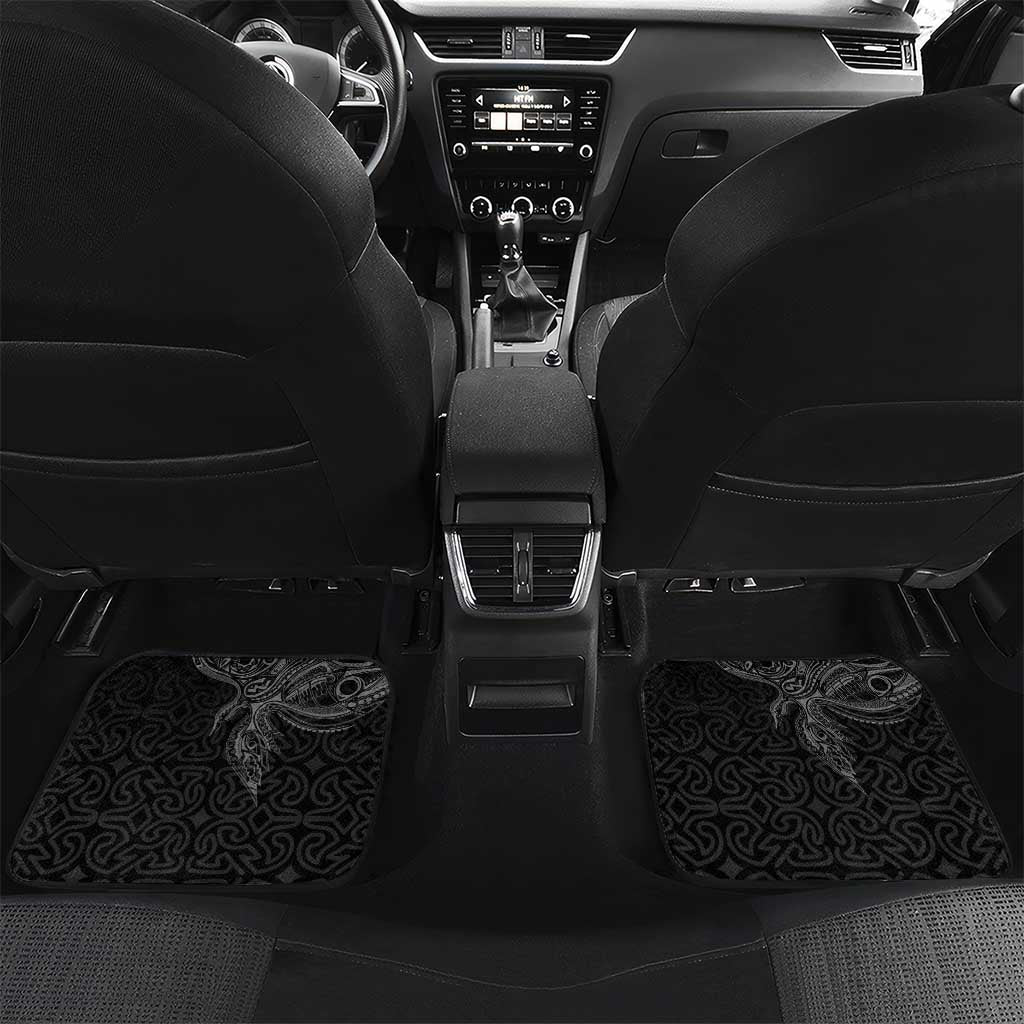Papua New Guinea 50th Independence Day Car Mats Simple Oro Tapa Pattern - Polynesian Pride