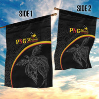 Papua New Guinea 50th Independence Day Garden Flag Simple Oro Tapa Pattern LT9 - Polynesian Pride