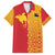 Papua New Guinea Oro Tapa Personalised Family Matching Puletasi and Hawaiian Shirt Simple Bird of Paradise Style - Polynesian Pride