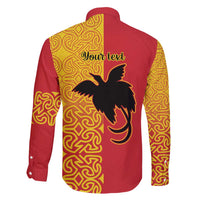 Papua New Guinea Oro Tapa Personalised Family Matching Puletasi and Hawaiian Shirt Simple Bird of Paradise Style LT9 - Polynesian Pride