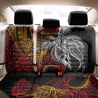 Papua New Guinea Sepik Personalised Back Car Seat Cover PNG Bird of Paradise Tattoo - Polynesian Pride