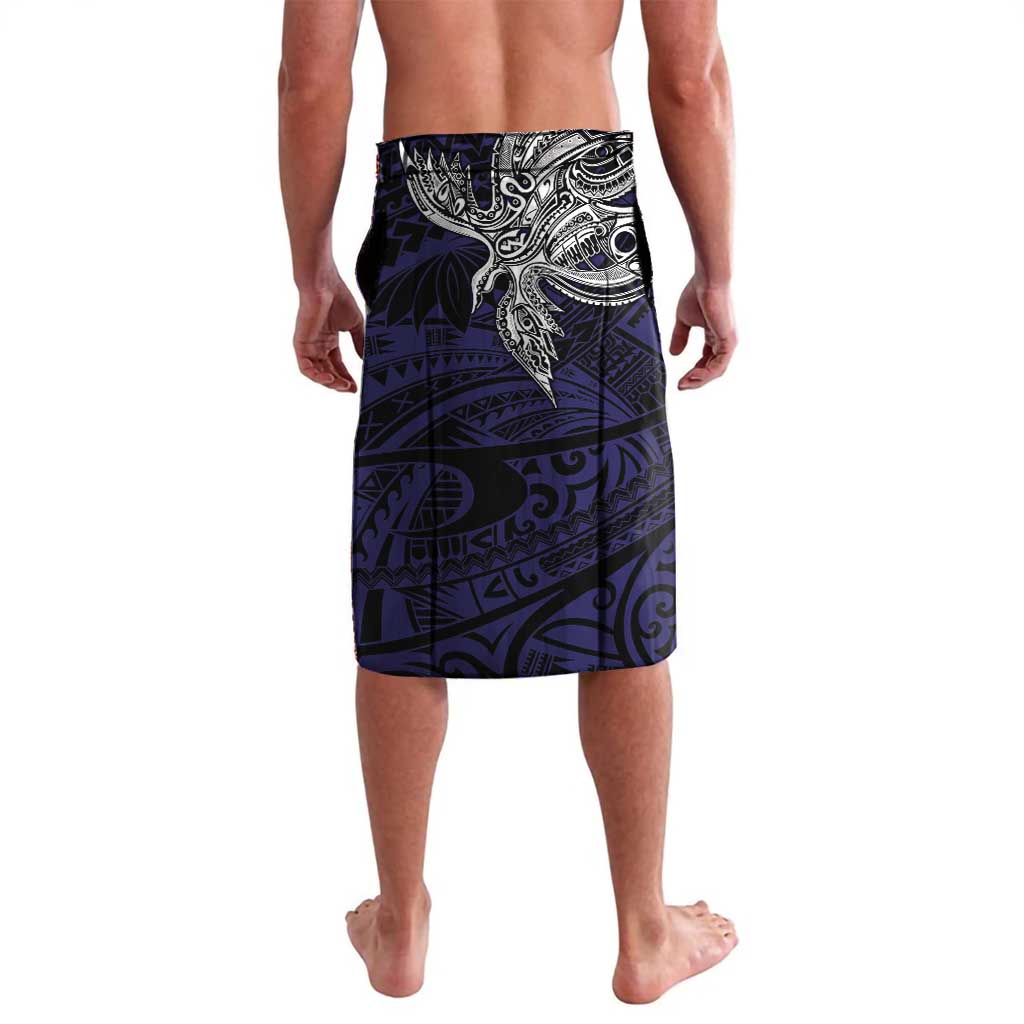 Personalised PNG Bougainville Lavalava Bird of Paradise Tattoo Flag Motif - Polynesian Pride