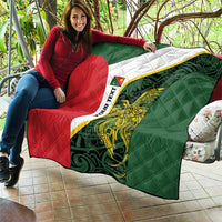 Personalised PNG East Sepik Province Quilt Bird of Paradise Tattoo Flag Motif - Polynesian Pride