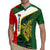 Personalised PNG East Sepik Province Rugby Jersey Bird of Paradise Tattoo Flag Motif - Polynesian Pride