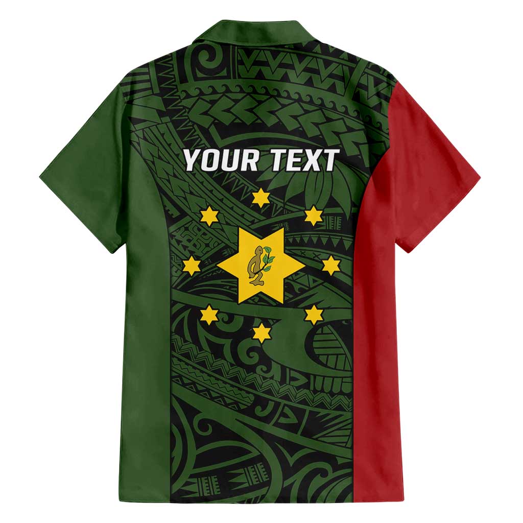 Personalised PNG Eastern Highlands Family Matching Short Sleeve Bodycon Dress and Hawaiian Shirt Bird of Paradise Tattoo Flag Motif - Polynesian Pride