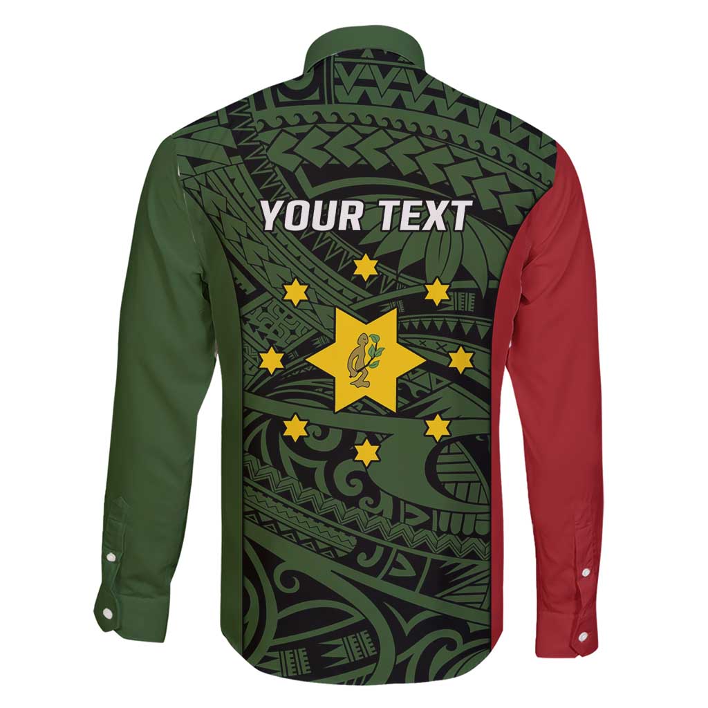 Personalised PNG Eastern Highlands Family Matching Short Sleeve Bodycon Dress and Hawaiian Shirt Bird of Paradise Tattoo Flag Motif - Polynesian Pride