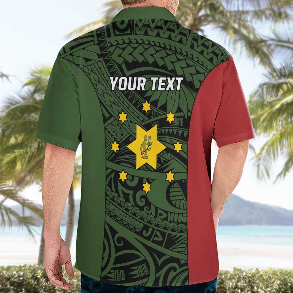 Personalised PNG Eastern Highlands Hawaiian Shirt Bird of Paradise Tattoo Flag Motif LT9 - Polynesian Pride