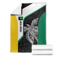 Personalised PNG Enga Province Blanket Bird of Paradise Tattoo Flag Motif LT9 - Polynesian Pride