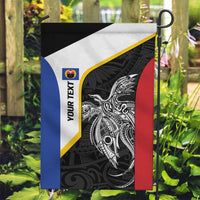 Personalised PNG Gulf Province Garden Flag Bird of Paradise Tattoo Flag Motif - Polynesian Pride