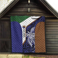 Personalised PNG Manus Province Quilt Bird of Paradise Tattoo Flag Motif - Polynesian Pride