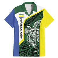 Personalised PNG Morobe Province Family Matching Mermaid Dress and Hawaiian Shirt Bird of Paradise Tattoo Flag Motif - Polynesian Pride