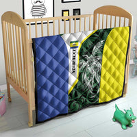 Personalised PNG Morobe Province Quilt Bird of Paradise Tattoo Flag Motif - Polynesian Pride