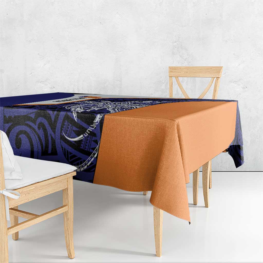Personalised PNG New Ireland Tablecloth Bird of Paradise Tattoo Flag Motif LT9 - Polynesian Pride