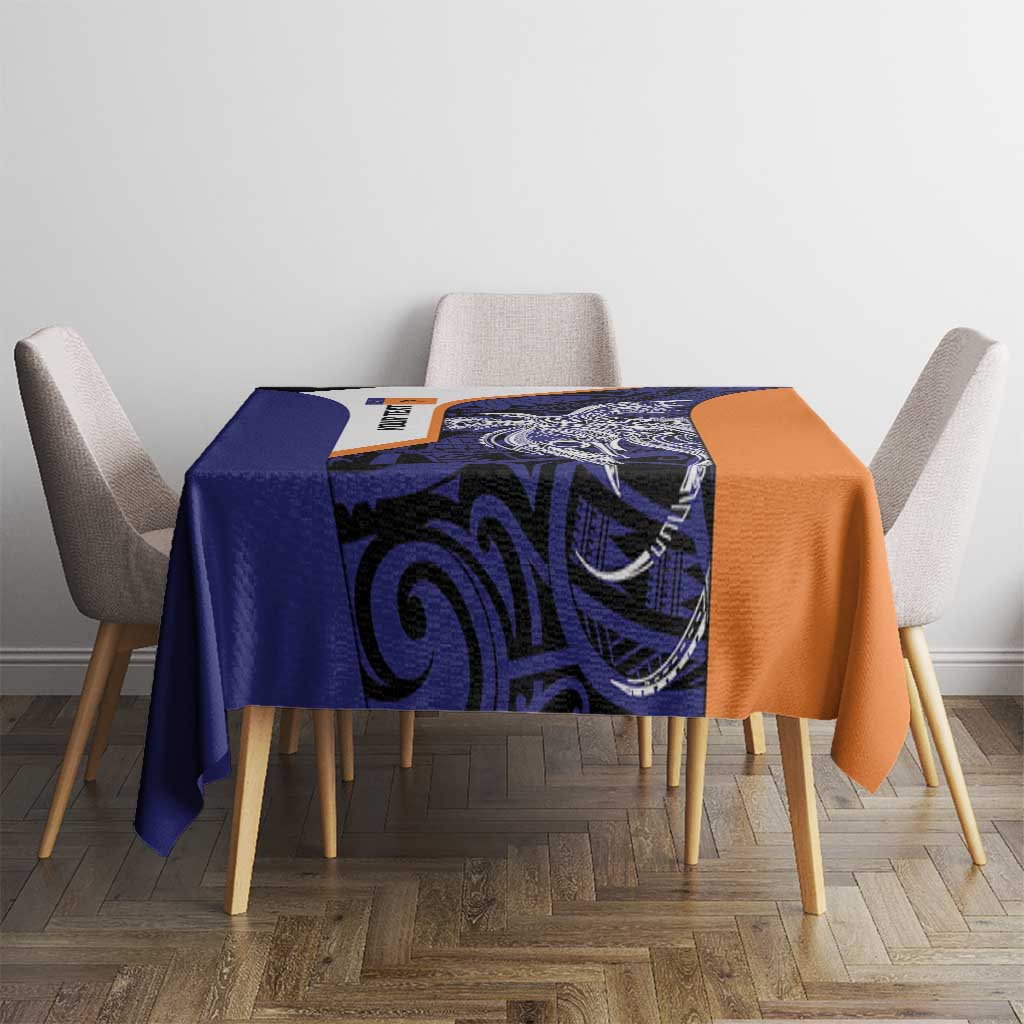 Personalised PNG New Ireland Tablecloth Bird of Paradise Tattoo Flag Motif LT9 - Polynesian Pride