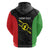 Personalised PNG Southern Highlands Province Hoodie Bird of Paradise Tattoo Flag Motif - Polynesian Pride