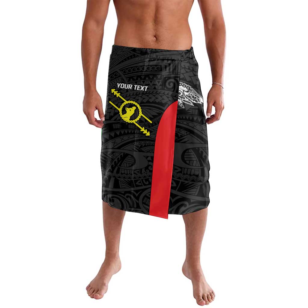 Personalised PNG Southern Highlands Province Lavalava Bird of Paradise Tattoo Flag Motif - Polynesian Pride