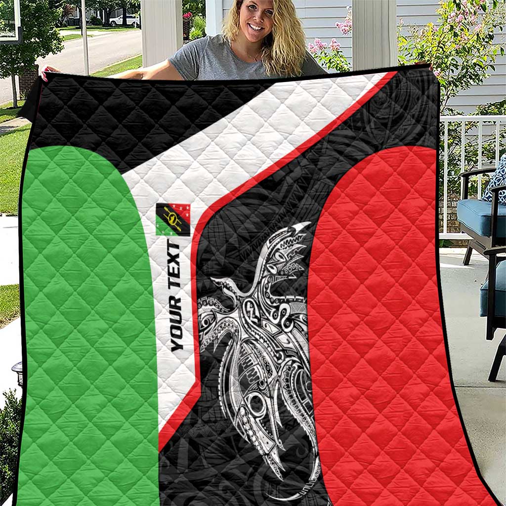 Personalised PNG Southern Highlands Province Quilt Bird of Paradise Tattoo Flag Motif - Polynesian Pride