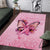 Faith Hope Love Butterfly Ribbon Personalised Area Rug