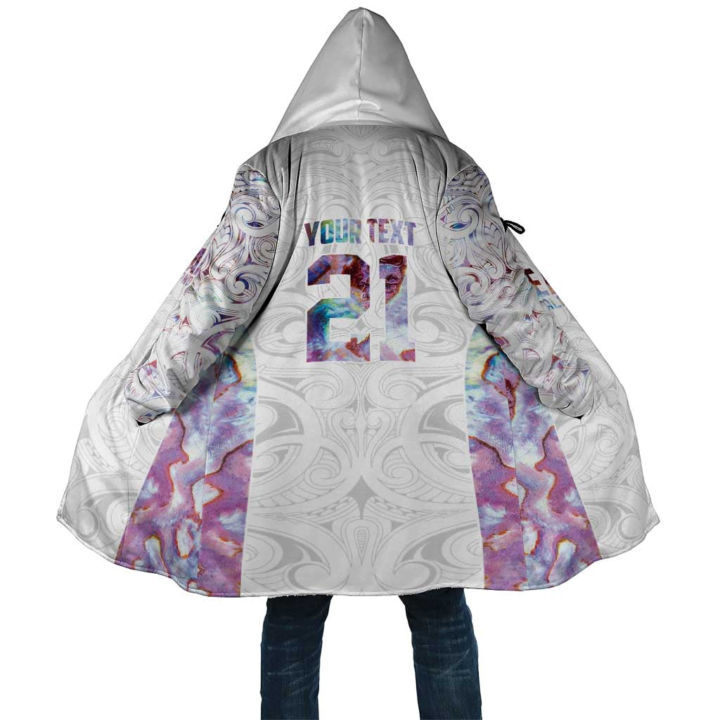 Custom New Zealand Aotearoa Cloak Pink Maori Paua Shell Indigenous - Polynesian Pride