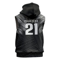 2026 Autumn Rugby Nations Fiji Custom Sleeveless Zip Hoodie Fijian Palm Leaf Tapa Tribal Inspired LT9 - Polynesian Pride