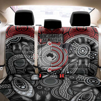 Aotearoa and Australia Back Car Seat Cover New Zealand Honour The Treaty Ake!Ake!Ake! LT9 - Polynesian Pride