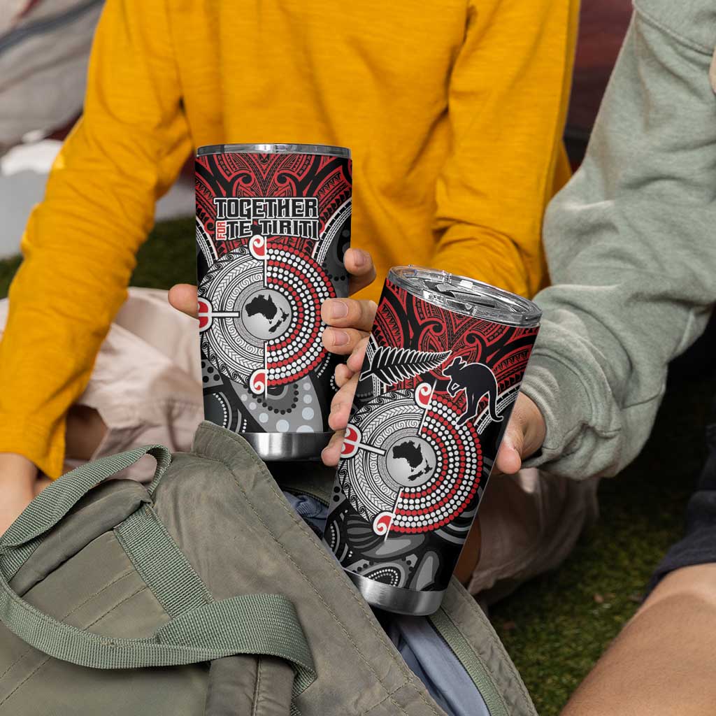 Aotearoa and Australia Tumbler Cup New Zealand Honour The Treaty Ake!Ake!Ake! LT9 - Polynesian Pride