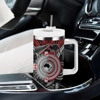 Aotearoa and Australia Tumbler With Handle New Zealand Honour The Treaty Ake!Ake!Ake! LT9 - Polynesian Pride