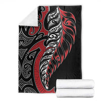 Koru Fern New Zealand Blanket Maori Tribal Pattern