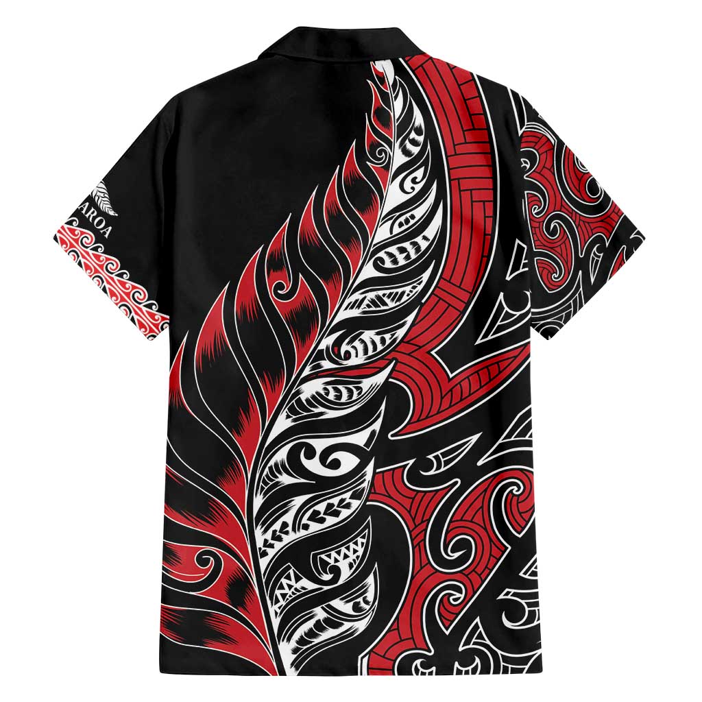 Koru Fern New Zealand Family Matching Off Shoulder Short Dress and Hawaiian Shirt Maori Tribal Pattern LT9 - Polynesian Pride