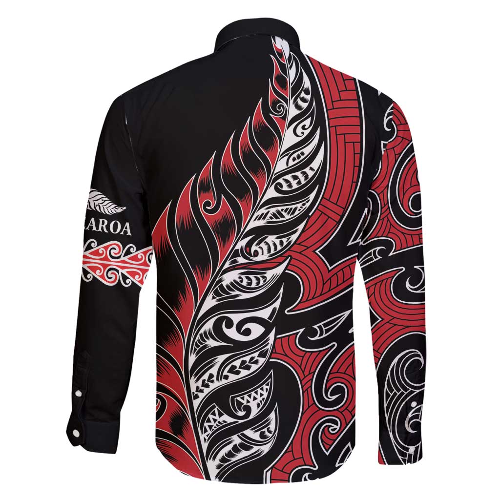 Koru Fern New Zealand Family Matching Puletasi and Hawaiian Shirt Maori Tribal Pattern LT9 - Polynesian Pride