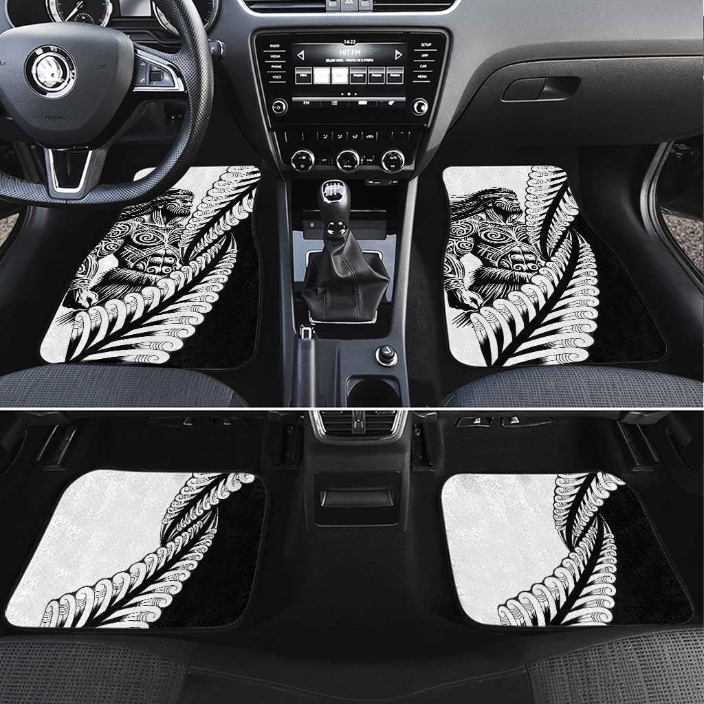 Koru Fern New Zealand Maori Tribal Warrior Car Mats