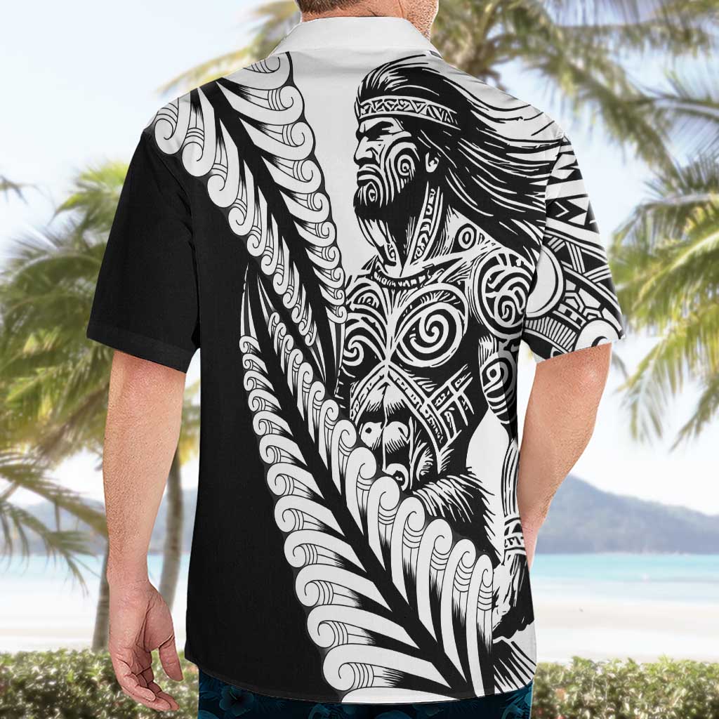 Koru Fern New Zealand Maori Tribal Warrior Hawaiian Shirt LT9 - Polynesian Pride