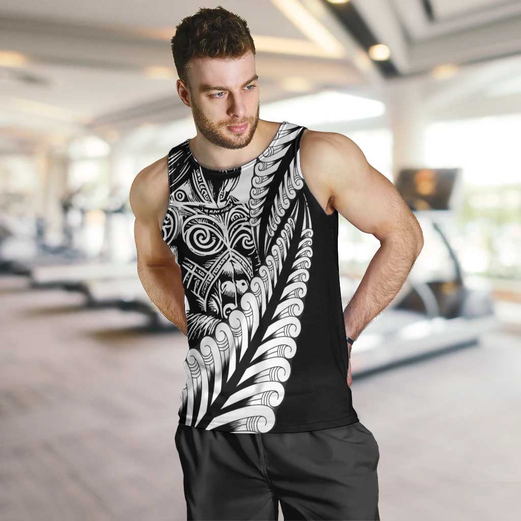 Koru Fern New Zealand Maori Tribal Warrior Men Tank Top