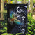 New Zealand Kea Bird Personalised Garden Flag Maori Tribal Koru Art