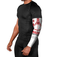 Toitu Te Tiriti Waitangi Arm Sleeves White Wharenui House LT9 - Polynesian Pride