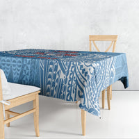 Personalised Tonga Apifo'ou College Tablecloth Since 1865 Special Kupesi Pattern