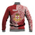 Personalised Kolisi Tonga Atele 142nd Anniversary Baseball Jacket Special Kupesi Pattern