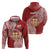 Personalised Kolisi Tonga Atele 142nd Anniversary Hoodie Special Kupesi Pattern