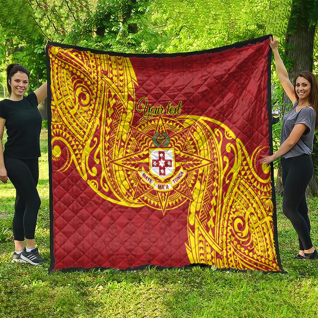 Personalised Kolisi Tonga Atele Quilt Since 1882 Simple Ngatu Pattern
