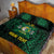 Personalised Tonga Liahona High School 76th Anniversary Quilt Bed Set Special Kupesi Pattern