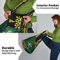 Personalised Tonga Liahona High School Grocery Bag Since 1948 Special Kupesi Pattern