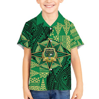 Personalised Tonga Saineha High School Family Matching Tank Maxi Dress and Hawaiian Shirt Since 1978 Special Kupesi Pattern