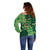 Personalised Tonga Saineha High School Off Shoulder Sweater Since 1978 Special Kupesi Pattern