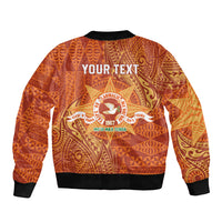 Personalised Tonga Tailulu College Bomber Jacket Since 1967 Special Kupesi Pattern Version 1