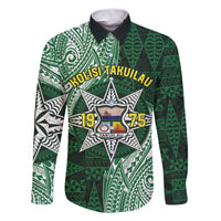 Personalised Tonga Takuilau College Family Matching Mermaid Dress and Hawaiian Shirt Since 1975 Special Kupesi Pattern